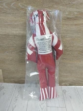 Dammit Doll Red White Stripes 12 Tall NWT