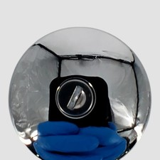 United Pacific S1301 Triple Chrome Vented Locking Gas Cap One Cap w/2 Keys