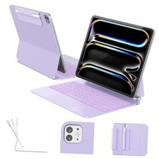 Keyboard Case for iPad Pro 13'' M5/M4 , for iPad Pro 13-inch M5/M4 Purple