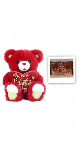 WAY TO CELEBR VALENTINSTAG Geschenk SWEETHEART TEDDYBÄR ROT - Bild 67 von 80