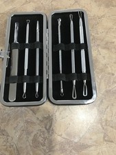 6 -Pcs Pimple Popper Blackhead Remover Kit Tools Set with Case