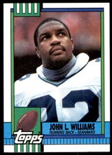 1990 Topps John L. Williams Seattle Seahawks #339