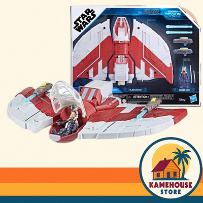 star wars ahsoka t-6 jedi shuttle star wars mission fleet hasbro