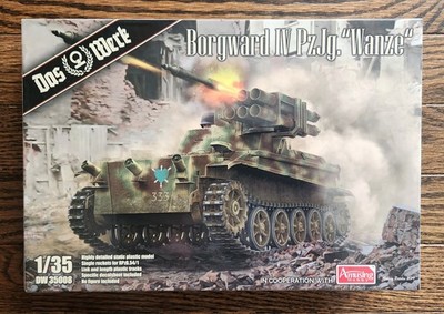 Das Werk DW 35008 Borgward IV Pz.Jg. ''Wanze'' 1:35- Open Box/Sealed Parts