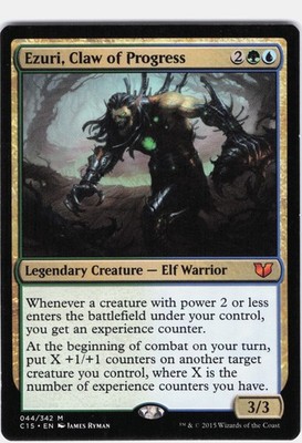Ezuri, Claw of Progress #44 Commander 2015 Regular Mythic
