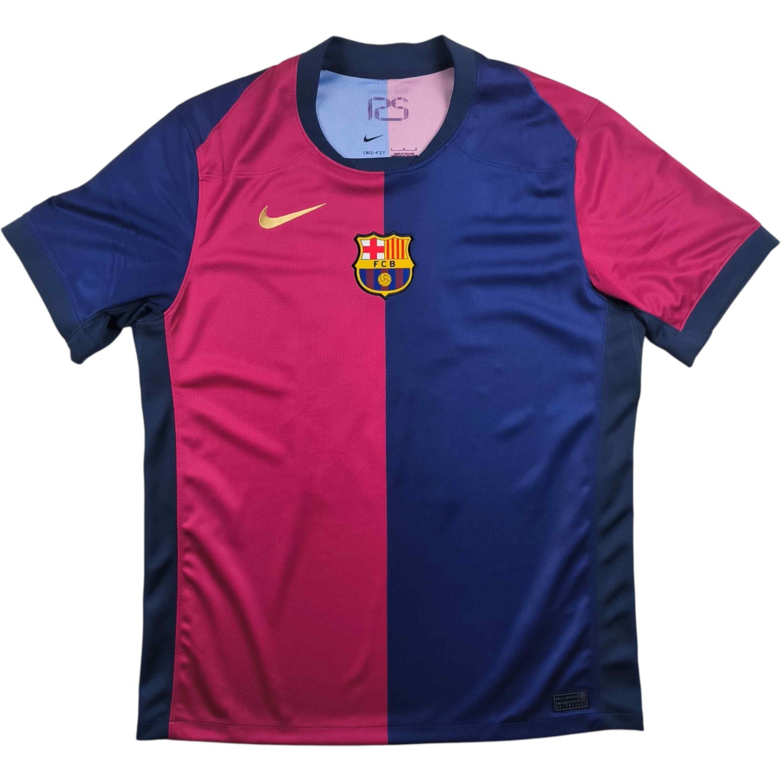 FC Barcelona 2024-25 Nike home Lamine Yamal football jersey shirt size L