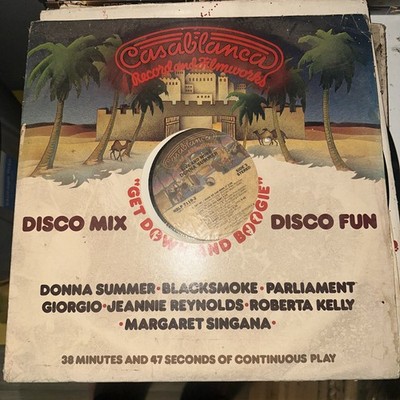 Get Down And Boogie-LP-Casablanca-NBLP 7042 - Vinyl Record 12  Disco fun EX