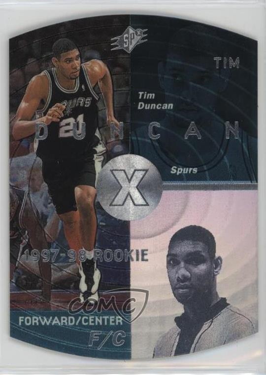 1997-98 SPx Tim Duncan #37 HOF 0d08