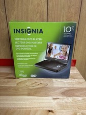 Insignia 10" Portable DVD Player with Swivel Screen Black NS-P10DVD11 Open Box