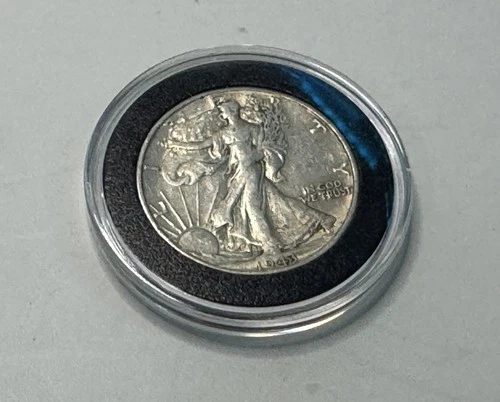 1943 Walking Liberty Half Dollar, Silver