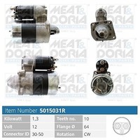 Meat & Doria Starter U.A. FüR Alfa Romeo, Autobianchi, Fiat, Lancia, Rover