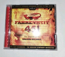 SEALED Fahrenheit 451 CD Motion PIcture Score Twilight Zone Walking Distance 