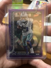 2025 Topps Chrome Football - George Pickens Purple Refractor /75 & Pulsar ref.