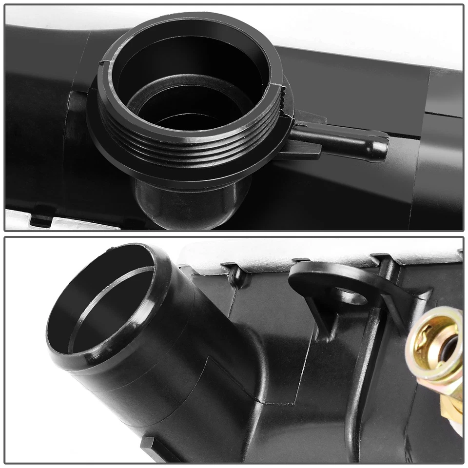 Radiador de aluminio 2707 Colorado Canyon 2004-2012 2,8 L 2,9 L 3,5 L 3,7 L AT Foto 3 de 4