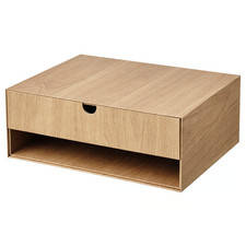 IKEA HÄSTVISKARE Mini Chest of Drawers Oak Effect 12 ½x9 ½" 305.498.56-NEW
