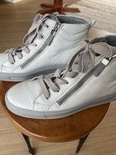 Ara Off white leather boots UK 7