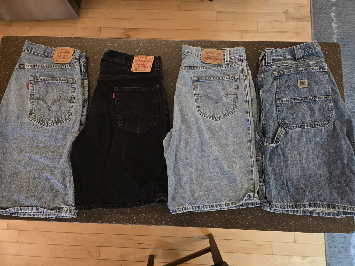 Levi's Denim Black Shorts for Men for sale | eBay