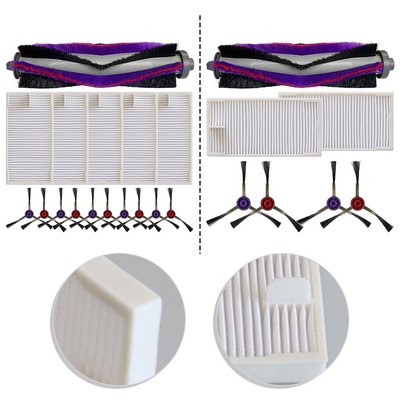 F??r Eureka E20 Hauptb??rste Seitenb??rste Filter Set kompatibel mit f??r M9