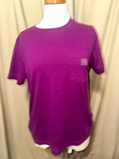 Carhartt Men s M Purple Cotton Knit Crew Neck...
