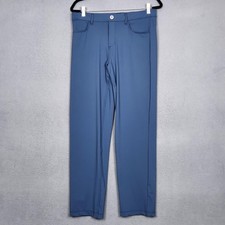 Johnnie-O Pants Boys 16 Blue Fusionn Chino Stretch Adjustable Waist JBPA100000