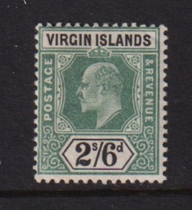 British Virgin Islands - #36 mint, cat. $ 45.00