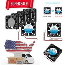40mm 24V Fan - Hydraulic Bearing High Speed 8500 RPM 4010 Cooling Fan Replace...