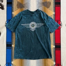 Vintage 80s Harley Davidson Double Sided T-Shirt Size XL Daytona Beach USA 