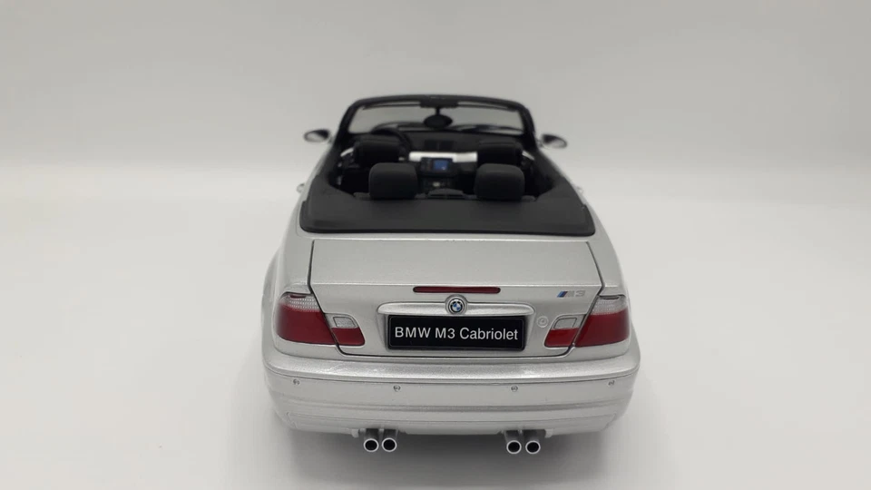 Bmw M3 E46 Cabrio 1/18 Kyosho Versione Cerchi CSL Very Rare - Immagine 3 di 4