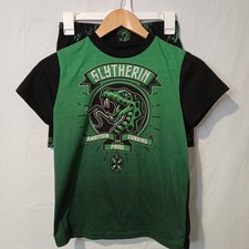 Slytherin Boys Size 10-12 Pajamas Harry Potter