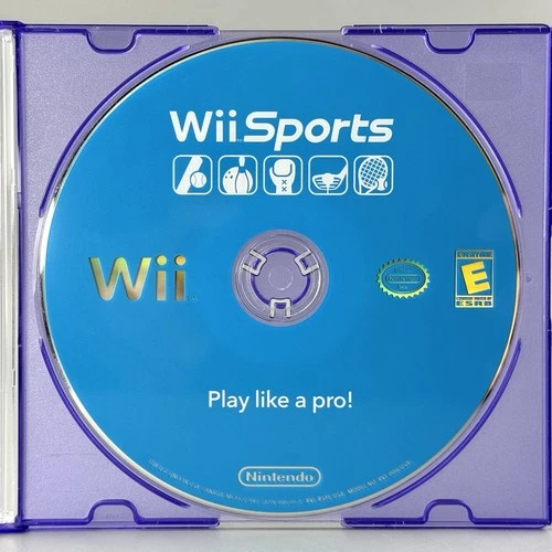 Wii Sports (Nintendo Wii, 2006) Disc Only! Rough Condition, SOLD AS IS! Tested