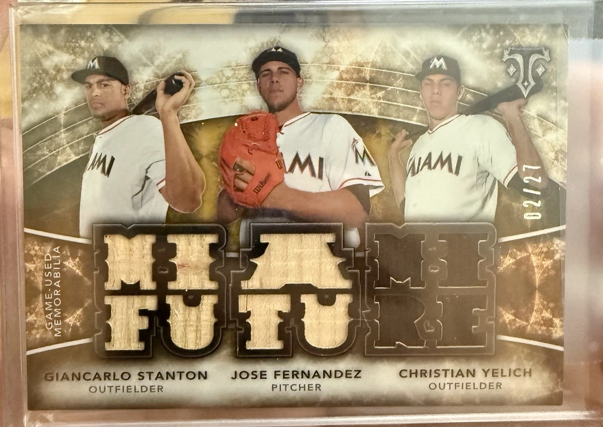 topps2015 ジャンカルロ・スタントン布カード 【公式通販】