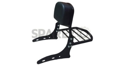 Fit For Royal Enfield Bullet Classic 350 500 Backrest Black