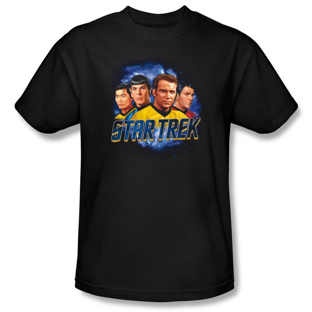 ALTRA Maglietta Star Trek The Original Series The Boys Kirk Spock Scotty Sulu NUOVA MAI INDOSSATA