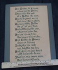 Matted Finished Cross Stitch Prayer for Mother, approximately 11" by 14" — photo 8