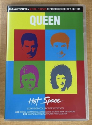 QUEEN / HOT SPACE EXPANDED COLLECTOR'S EDITION (2CD+1DVD