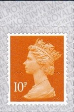 QE2 - 2019MNH 10p from Counter Sheet - Overlay M19L & MAIL - PB sL