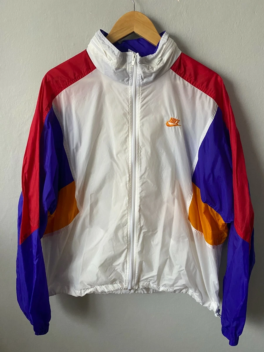 Vintage 90&#039;s! Full Zip Windbreaker Jacket-Men&#039;s XL Hidden Hood eBay