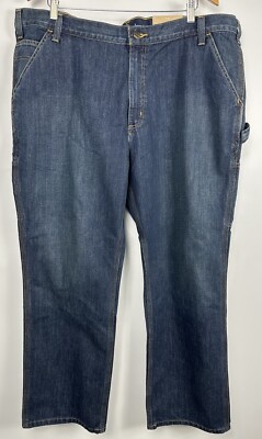 k☆ Carhartt Relaxed Fit Carpenter Jeans Holter Dungaree 103327 Mens