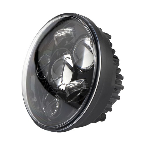 DOT E9-Geprüft 5-3/4 5.75" LED Hi/Lo Beam Scheinwerfer Für Harley Honda Motorrad - Picture 5 of 6