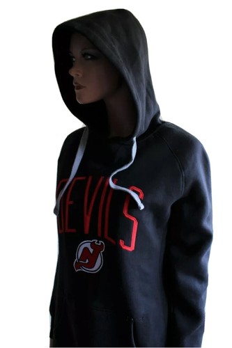 New Jersey Devils Fanatics Branded Franchise Pullover Hoodie Black Medium NWOT - Picture 7 of 11