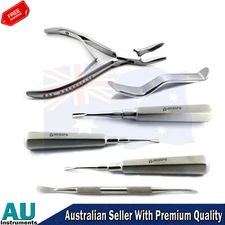 Dental Extracting Elevators Rongeur Pliers Tooth Extraction Kit Coupland Root