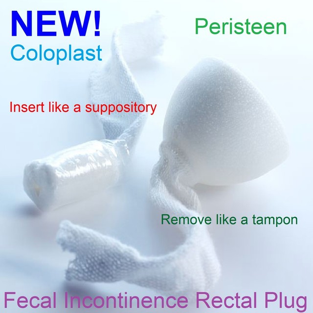 Coloplast 1450 Rectal Plug Fecal Incontinence Anal Tampon , Small 15