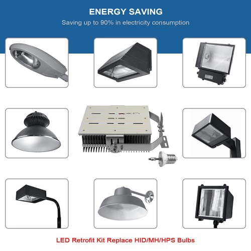 LED Retrofit Kit 300W AC480V For Parking Lot Square Street Area Shoebox Lights - Picture 9 of 12
