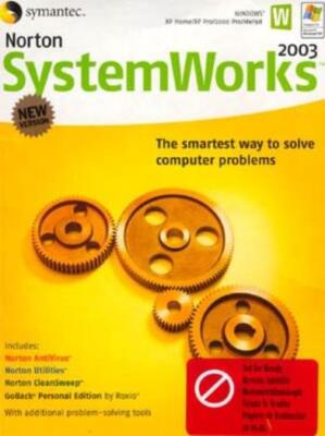 SystemWorks 2003 PC CD recover computer from serious problems, optimize system!