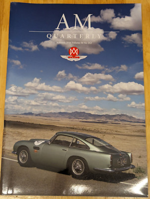 Aston Martin Magazine - AM Quarterly - Autumn 2016 - Volume 50 No 212