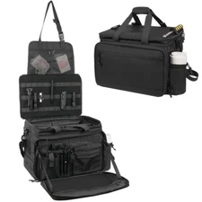 SCAVATA Patrol Bag Law Enforcement Police Gear Car Front Seat Vehicle Organiz...