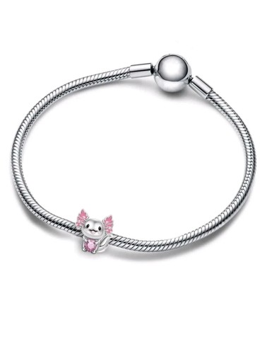Mexikanischer Axolotl Charm für europäische Armbänder S925 Sterlingsilber - Bild 2 von 2
