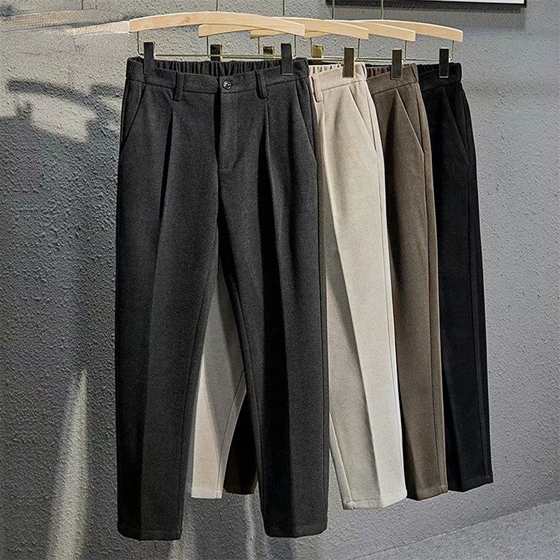 to see madman Isolate woolen pants for gents for winter Flatter Barren