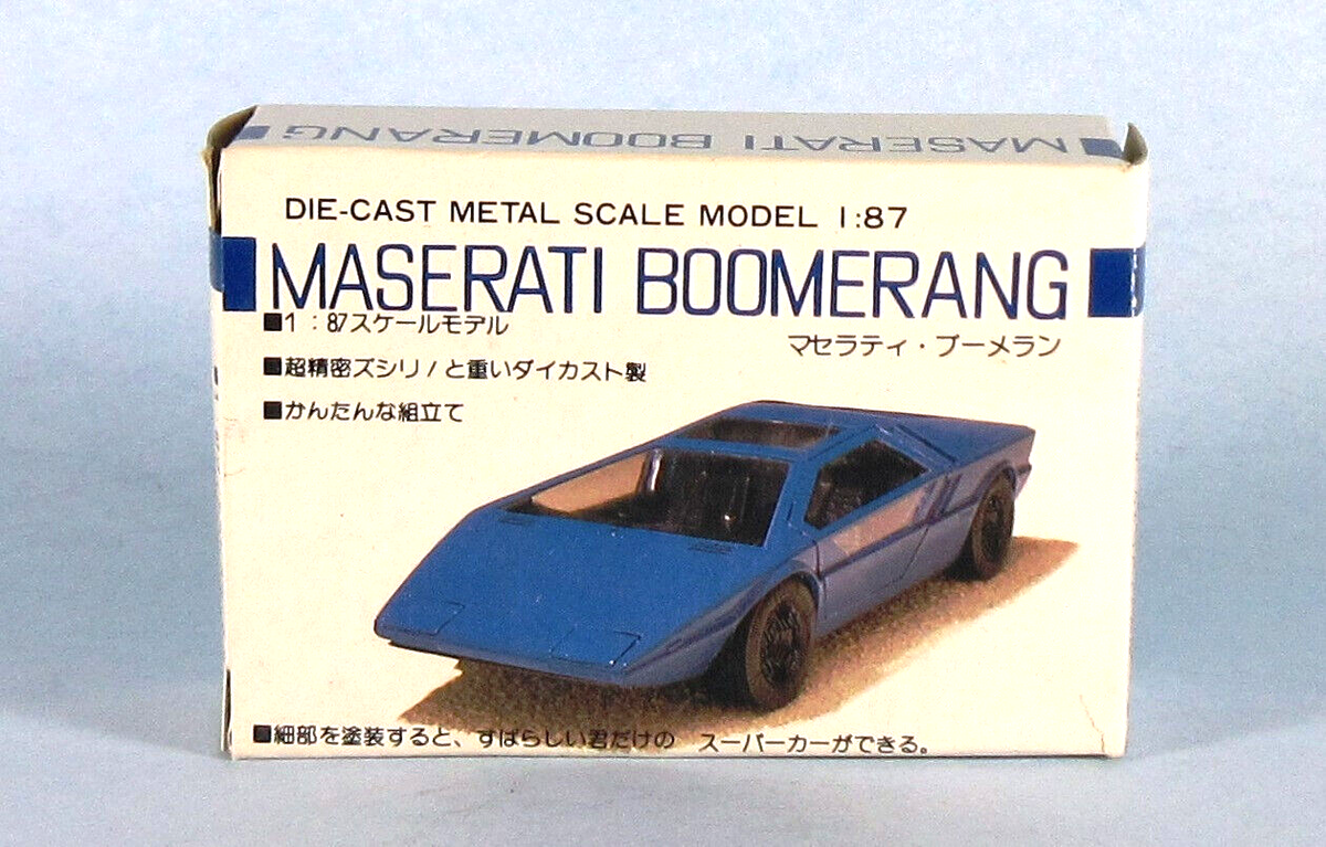 マセラティ ブーメラン Maserati 1⁄43 Boomerang シルバー イタル