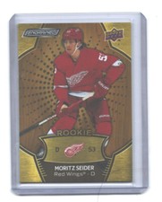 Moritz Seider - 2023-24 Engrained 2021-22 Rookies #195 Oak /299 Red Wings RC